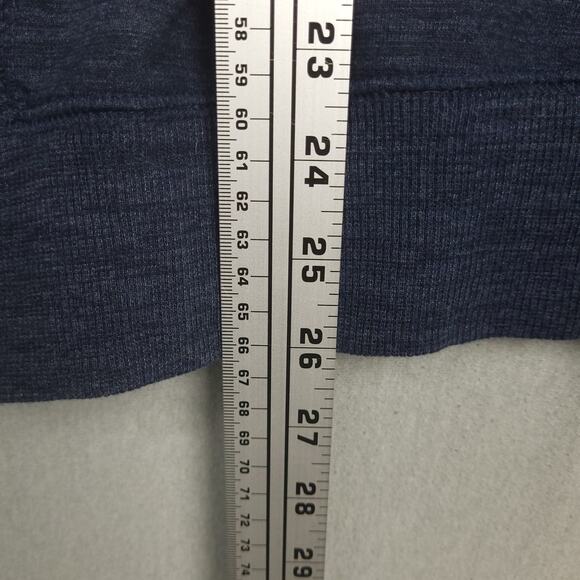 Vintage Champion Men's Pullover Crew Neck Sweater Size Medium Long Sleeve Blue - Picture 6 of 8